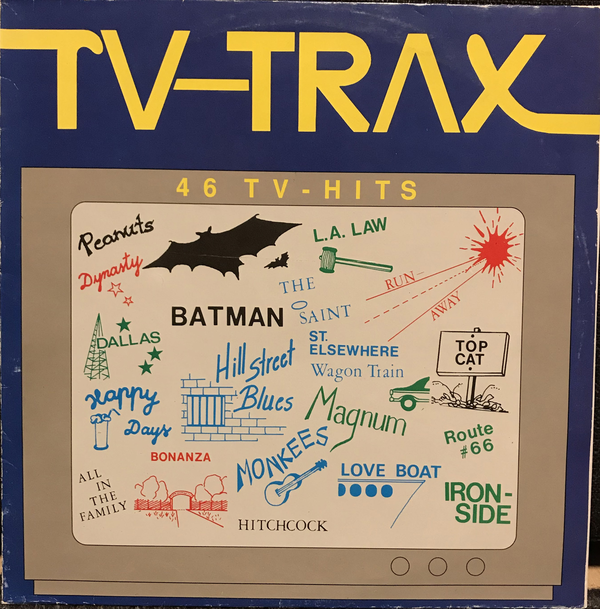 Cover image for album 'tv trax"